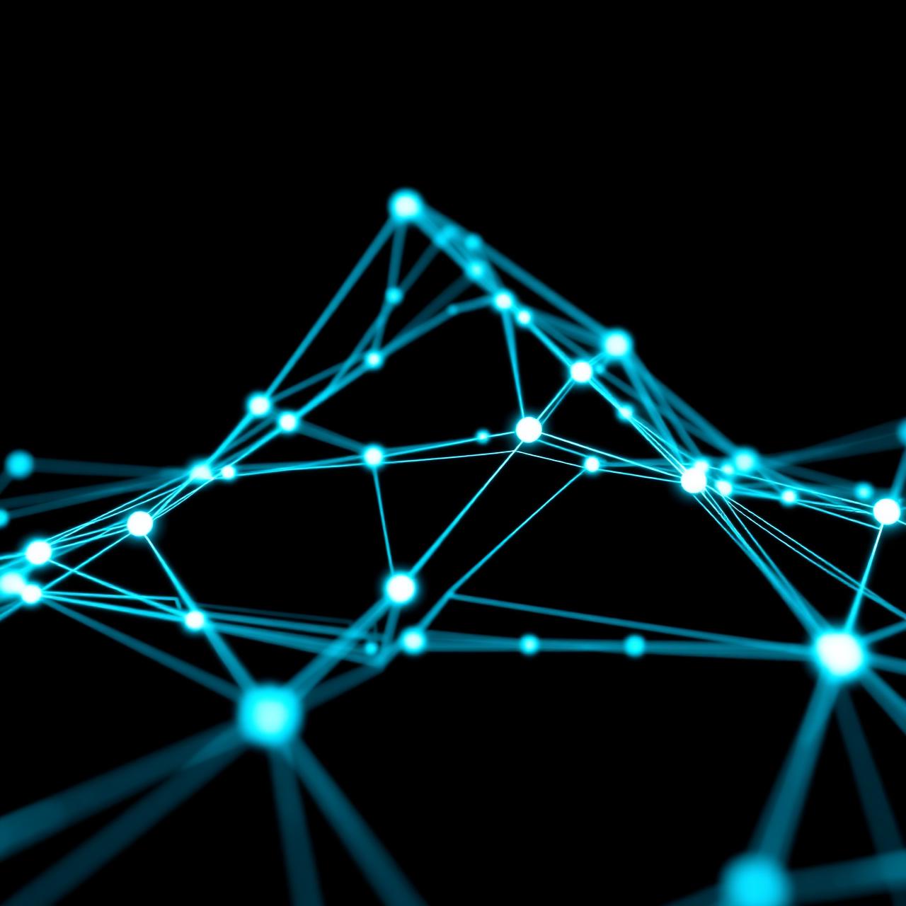 Abstract digital network lattice